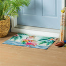 Palm Beach Flamingo Vacation Embossed Mat