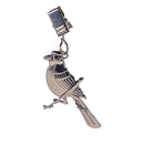 Metal Songbird Flag Weighted Clips