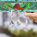 Shaped Gem Flag Weighted Clip, Asst of 3