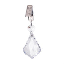 Shaped Gem Flag Weighted Clip, Asst of 3