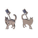 Metal Cat Flag Weighted Clips