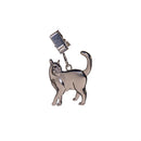 Metal Cat Flag Weighted Clips