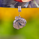 Metal Ladybug Flag Weighted Clips