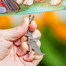 Metal Dog Flag Weighted Clips