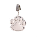Metal Paw Print Flag Weighted Clips