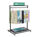 Metal Hanging Floor Mat Display