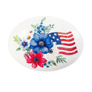 Red, White, & Bloom Token, Art Rock, Asst of 3, Box Display
