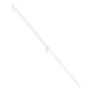 Metal Flag Pole, White, 70"H