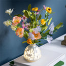 Heart of the Home Faux Floral Table Decor, Peony Blooms Artificial with LED Vase