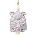 Hillside Pasture Garden Bell, Ceramic, Farm Animal, 5", Asst of 3