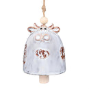 Hillside Pasture Garden Bell, Ceramic, Farm Animal, 5", Asst of 3