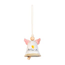 Memorial Bell, Ceramic, Angel, Asst of 3