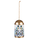 VivaStyle Gilded Meadow Garden Bell, Printed Bell, 10"H, Asst of 2