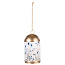 VivaStyle Gilded Meadow Garden Bell, Printed Bell, 10"H, Asst of 2
