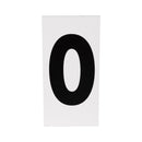 4" x 8" PVC Address Number of 0