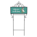 Silly Goose on the Loose PVC Horizontal Yard Sign, 20"Wx 8"H