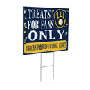 Milwaukee Brewers Yard Sign, Halloween Treats for Fans