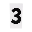 4" x 8" PVC Address Number of 3
