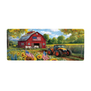 Patriotic Land PVC Horizontal Yard Sign, 20W"x 8"H