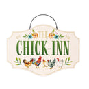 Hillside Pasture Garden Sign, Printed Metal Hanging Sign, 10.5" L x 7.5" H, Asst of 3