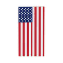4"x 8" PVC Address Icons, American Flag