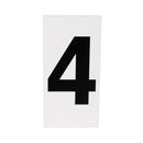 4" x 8" PVC Address Number of 4