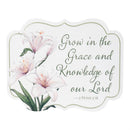 Simple Blessings Sentiment Garden Sign, Metal, Printed Hanging Sign, 10", Asst of 4