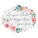 Simple Blessings Sentiment Garden Sign, Metal, Printed Hanging Sign, 10", Asst of 4