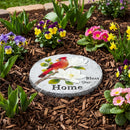 Bless Our Home Cardinal Garden Stone