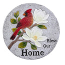 Bless Our Home Cardinal Garden Stone