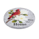 Bless Our Home Cardinal Garden Stone