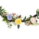 Cottage Garden Garland Artificial Floral, 72"L