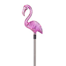 Palm Beach Plastic Flamingo Solar Garden Stake 33"H, 2 Assorted, 12PCS CDU