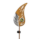 VivaStyle Garden Stake, Leaf Solar Garden Stake, 42"H, Asst of 2