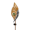 VivaStyle Garden Stake, Leaf Solar Garden Stake, 42"H, Asst of 2
