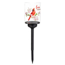 Memorial Garden Stake, Cardinal Acrylic Solar Stake, 2 Asst, 12pcs CDU