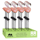 Tropical Oasis Glass Flamingo Solar Stake 22"H, 12PCS CDU