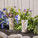 Memorial Garden Stake, Fern Resin Planter Stake, Asst of 2, CDU