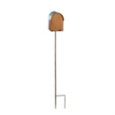 Hillside Pasture Garden Stake, Deco Birdhouse Garden Stake 34"H, 2 Assorted