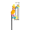 Cottage Garden Metal Frog Rain Gauge Garden Stake 36"H, 3 Asst 12PCS CDU