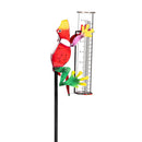 Cottage Garden Metal Frog Rain Gauge Garden Stake 36"H, 3 Asst 12PCS CDU
