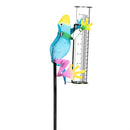Cottage Garden Metal Frog Rain Gauge Garden Stake 36"H, 3 Asst 12PCS CDU