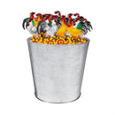 Hillside Pasture Metal Rooster Plant Pick, 4 Styles, 12 Of Each, 48PCS in Bucket Display