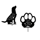 Memorial Garden Stake, Pet Rainbow Bridge, Asst of 2