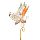 Cottage Garden Stake, Deco Butterfly Metal Garden Stake 40"H, 2 Assorted