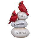 Memorial Love Remember Forever Cardinal Resin Statuary, 12.5"H