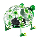 Pollinator Garden Statue, LED Frog & Ladybug Statue, 2 Asst., 5.5"H