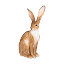 Hop Into Spring Garden Statue, Resin Hare Statue, 21"H