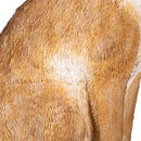 Hop Into Spring Garden Statue, Resin Hare Statue, 21"H