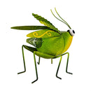 Metal Verdant Grasshopper Garden Statue, 7"H